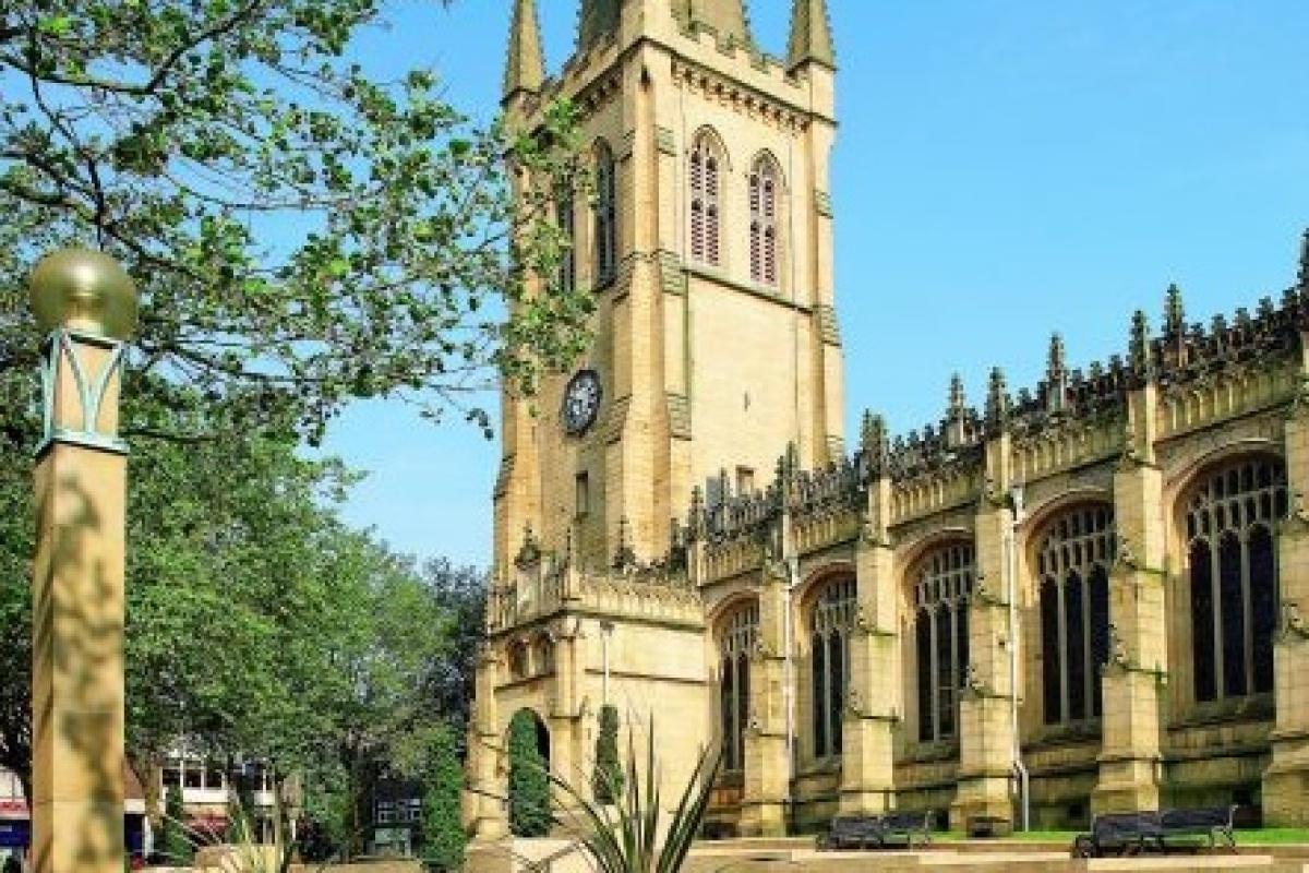 Wakefield Cathedral.